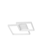 Nova Luce NOVA LUCE stropní svítidlo PORTO bílá ocel hliník a akryl LED 19W 230V 3000K IP20 9364038