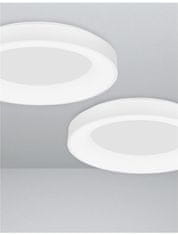 Nova Luce NOVA LUCE stropní svítidlo RANDO SMART bílý hliník a akryl LED 50W 230V 3000K - 4000K IP20 Tuya stmívatelné 9453041
