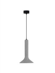 Nova Luce NOVA LUCE závěsné svítidlo DYLAN šedý beton E14 1x5W 230V IP20 bez žárovky 9540206