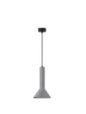 Nova Luce NOVA LUCE závěsné svítidlo DYLAN šedý beton E14 1x5W 230V IP20 bez žárovky 9540205