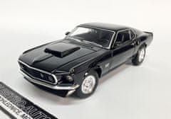 Welly Ford Mustang Boss 429 (1969) - Černá WELLY 1:24