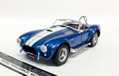 Welly Shelby Cobra 427 SC (1965) - Modrá Metalíza/Béžová WELLY 1:24