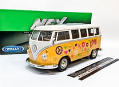 Welly Volkswagen T1 Bus - Flower Power WELLY 1:24