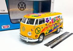 Motor Max Volkswagen T1 Kasten - Flower power MOTORMAX 1:24