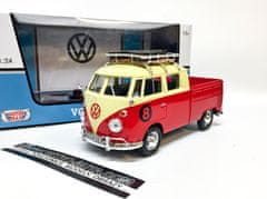 Motor Max Volkswagen T1 DoKa - se zahrádkou MOTORMAX 1:24