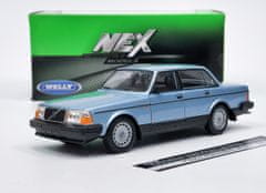 Welly Volvo 240 GL - metallic-light blue WELLY 1:24