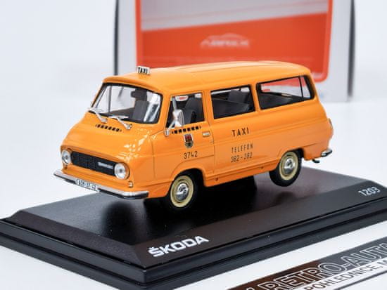 Abrex Škoda 1203 (1974) Taxi Oranžová ABREX 1:43