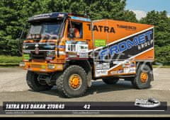 RETRO-AUTA© Pohlednice TRUCK č. 42 - TATRA 815 Dakar 2T0R45