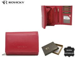 shumee Kožená kompaktní dámská peněženka - Rovicky