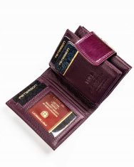 shumee Kompaktní dámská peněženka z lakované kůže - Peterson