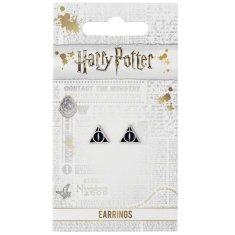 Carat Shop Harry Potter naušnice Relikvie smrti - barva černá