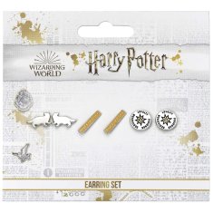 Carat Shop Harry Potter sada 3 puzetocvých náušnic Mrzimor