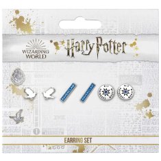 Carat Shop Harry Potter sada 3 puzetových naušnic Havraspár 