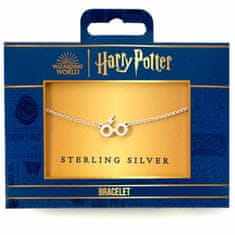 Carat Shop Harry Potter stríbrný náramek s brýlemi s bleskem