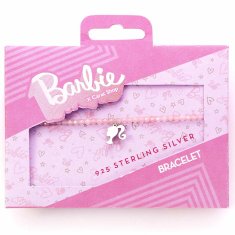 Carat Shop Korálkový růžový náramek - Barbie silueta 