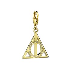 Carat Shop Harry Potter pozlacený připínací přívěsek Relikvie smrti