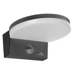 Maclean LED lampa s pohybovým senzorem, PIR pohybovým senzorem, šedá barva, 15W, IP65, 1560lm, neutrální bílá barva (4000K) MCE344 GR