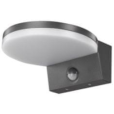 Maclean LED lampa s pohybovým senzorem, PIR pohybovým senzorem, šedá barva, 15W, IP65, 1560lm, neutrální bílá barva (4000K) MCE344 GR