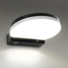 Maclean LED lampa, černá, 15W, IP65, 1300lm, neutrální bílá (4000K) MCE346 B