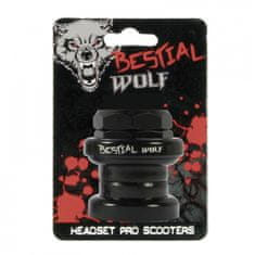 Bestial Wolf zavitový headset černý