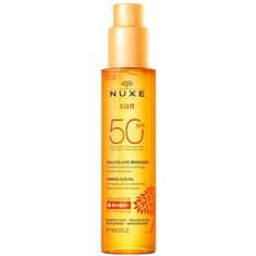 Nuxe Bronzující olej na opalování pro obličej a tělo SPF 50 Sun (Tanning Oil For Face And Body) 150 ml