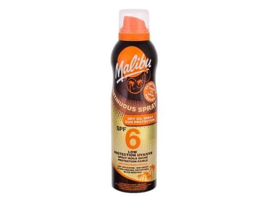 Malibu Malibu - Continuous Spray Dry Oil SPF6 - Unisex, 175 ml