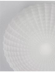 Nova Luce NOVA LUCE stropní svítidlo CLAM bílé sklo bílý kov E27 2x12W 230V IP44 bez žárovky 9738256