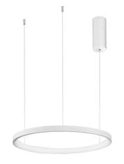 Nova Luce NOVA LUCE závěsné svítidlo PERTINO bílý hliník a akryl LED 38W 230V 3000K IP20 stmívatelné 9853681