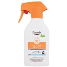 Eucerin Eucerin - Sun Kids Sensitive Protect Sun Spray SPF50+ - Voděodolný sprej na opalování pro děti 250ml 