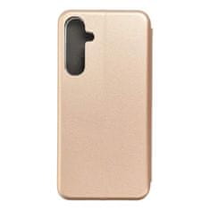 FORCELL Pouzdro Forcell knížkové Book Elegance pro SAMSUNG A35 gold