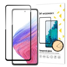 WOZINSKY Full Glue tvrzené sklo Samsung Galaxy A54 5G černé 5907769309144