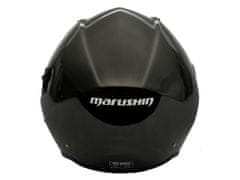 Marushin Otevřená motocyklová přilba M-610 matná černá, XS