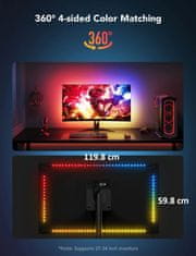 Govee Govee Dreamview G1 Smart LED podsvícení monitoru 27-34