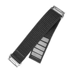 FIXED Nylonový řemínek Nylon Sporty Strap pro Garmin QuickFit 22mm, tmavě modrý (FIXNST2-QF22MM-GR)