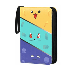 INTEREST Pokémon sběratelské album sběratelských karet na zip na 480 kusů..