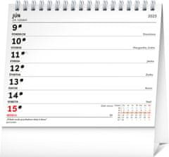 Grooters NOTIQUE Stolový kalendár Plánovací s citátmi 2025, 16,5 x 13 cm
