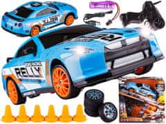 shumee Drift Car, Auto RC Drift 1:24 2,4 GHz 4WD MODRÁ