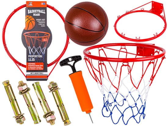 shumee Basketbalový set, Basket, Basketbalový koš + Míč, Basketbal