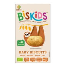 Belkorn Belkorn Biskids BIO dětské celozrnné ovesné sušenky 120g