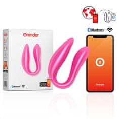 Oninder Oninder Lisboa G-spot & Clitoral Stimulator + App Pink