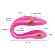 Oninder Oninder Lisboa G-spot & Clitoral Stimulator + App Pink