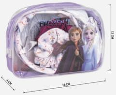 OEM Doplňky do vlasů v kosmetické tašce Frozen II|Ledové království: Anna & Elsa (set 4 kusů|gumičky a čelenky)