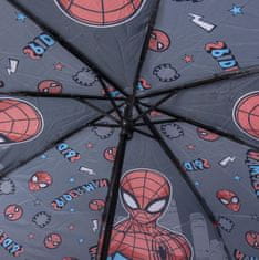 CurePink Skládací deštník Marvel|Spiderman