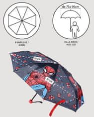 CurePink Skládací deštník Marvel|Spiderman