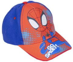 CurePink Dětská kšiltovka Marvel|Spiderman: Pojď Spidey! (obvod 51 cm)