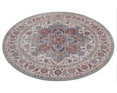 NOURISTAN Kusový koberec Asmar 104002 Cyan/Blue kruh 160x160 (průměr) kruh
