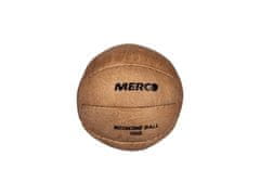 Merco Leather kožený medicinální míč hmotnost 4 kg