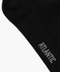 ATLANTIC Pánské ponožky 3Pack - černé Velikost: 39-42
