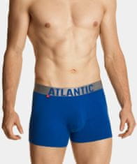 ATLANTIC Pánské sportovní boxerky 3Pack - černé/modré/fialové Velikost: L