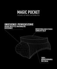 ATLANTIC Pánské slipy Magic Pocket - černé Velikost: XXL
